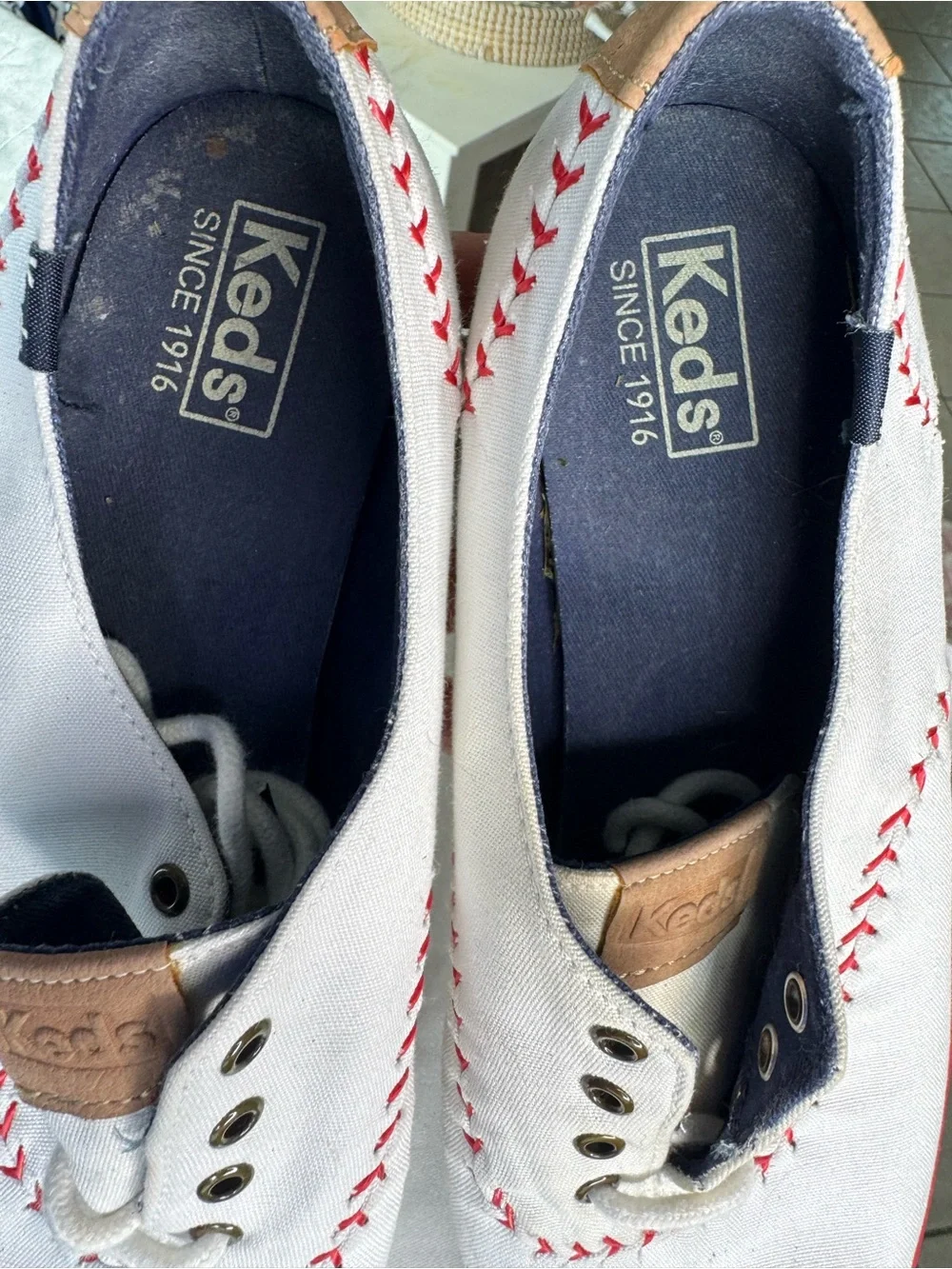 Keds Women’s Size 10 Champion Pennant Baseball Sneakers